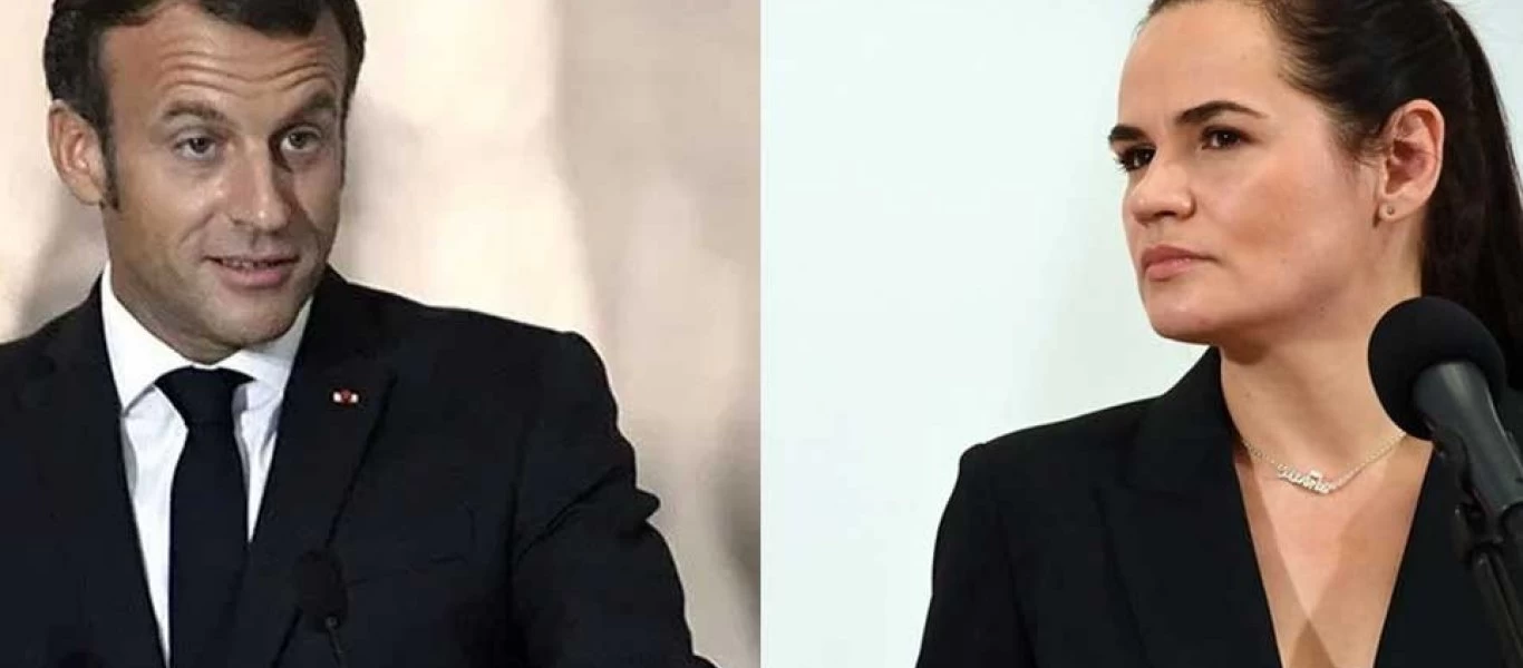 Στήριξη στην αντιπολίτευση της Λευκορωσίας δίνει ο Ε.Μακρόν που δηλώνει ότι είχε λάβει το 80% των ψήφων